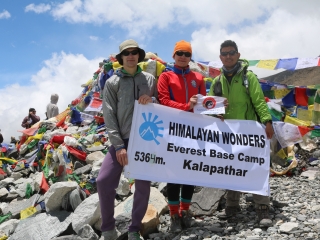 Юлия Аргунова в БЛ Пика Эверест, 5364 м (Гималаи, 2016)